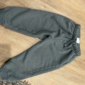 Zara Gray Joggers Elastic Waistband Soft Fabric